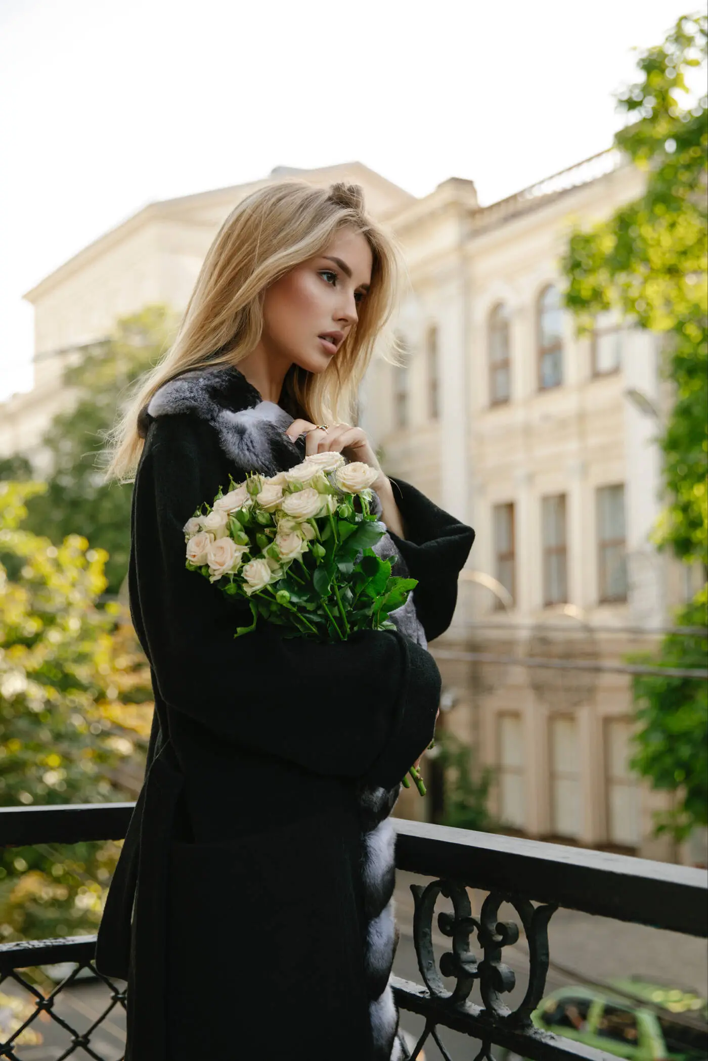Кашемировое пальто Loro Piana с мехом шиншиллы